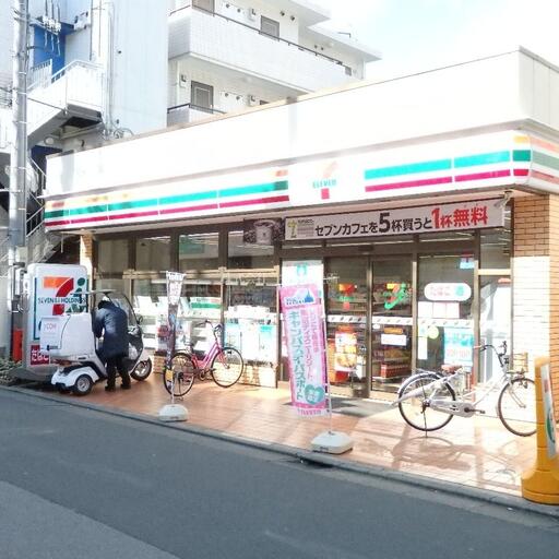 セブンイレブン江戸川葛西駅西店 葛西駅からの帰り道沿いにあるので便利