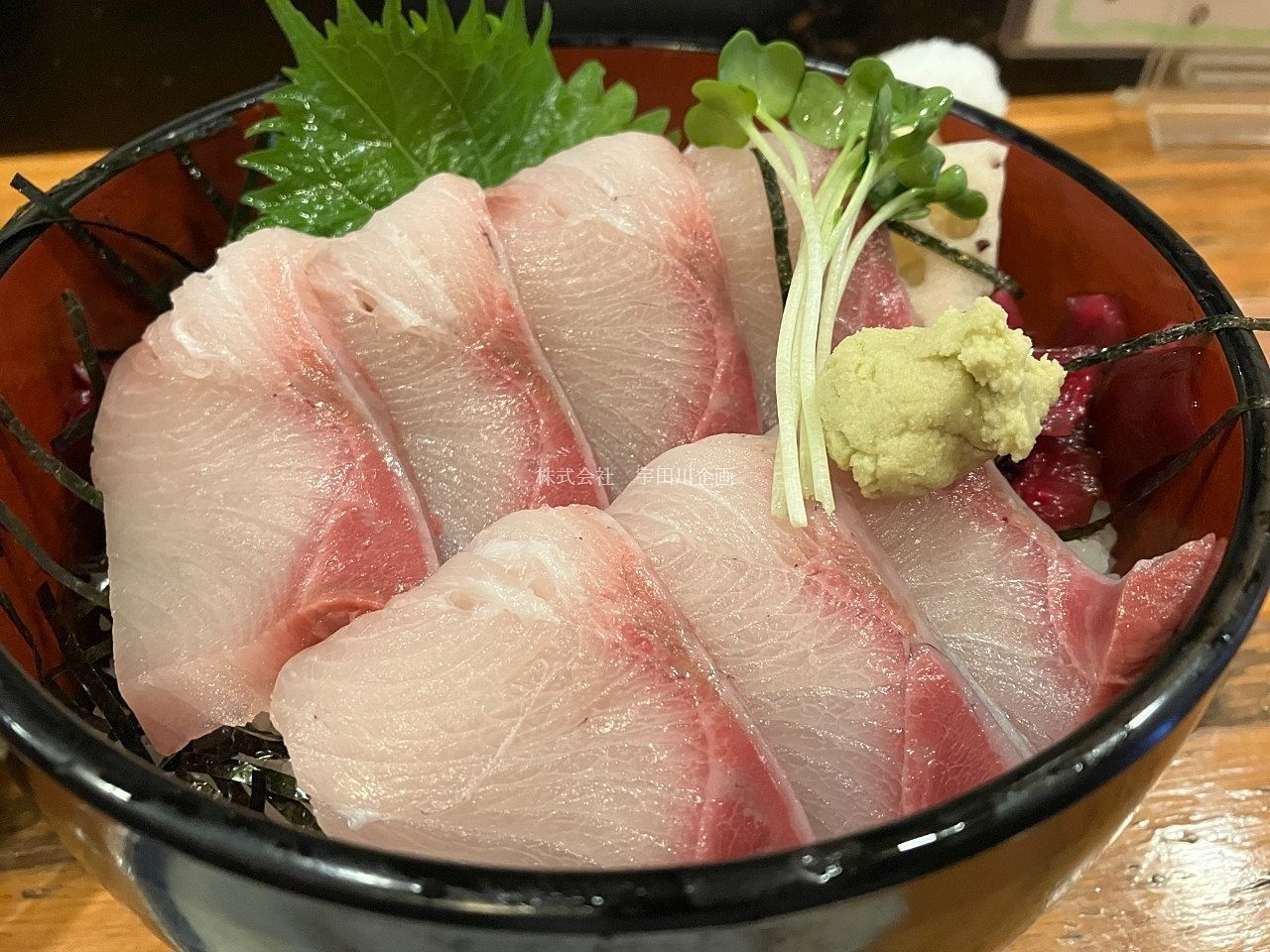 西葛西「大黒鮨」のランチ【ぶり丼】